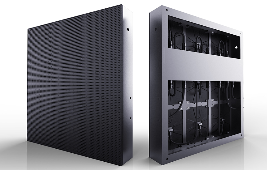 Ultra liels spilgtums SMD LED display